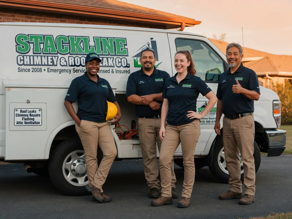 Chimney flashing repair company in Harpersville, AL